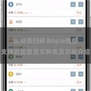 比特派扫码 Bitpie钱包支持的加密货币种类及功能介绍