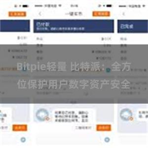 Bitpie轻量 比特派：全方位保护用户数字资产安全