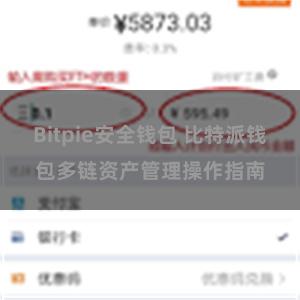 Bitpie安全钱包 比特派钱包多链资产管理操作指南