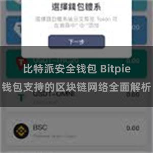比特派安全钱包 Bitpie钱包支持的区块链网络全面解析