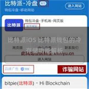 比特派iOS 比特派钱包的冷存储功能解析