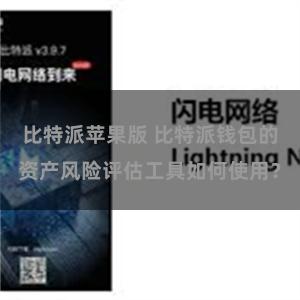 比特派苹果版 比特派钱包的资产风险评估工具如何使用？