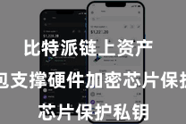 比特派链上资产  该钱包支撑硬件加密芯片保护私钥